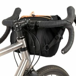 Sacoche De Cintre Restrap Bar Pack 10L -vélo Soldes Bar Pack Restrap Black sacoche de cintre baroudeur cycles 7