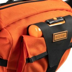 Sacoche De Cintre Restrap Bar Pack 10L -vélo Soldes Bar Pack Restrap orange sacoche de cintre baroudeur cycles 10