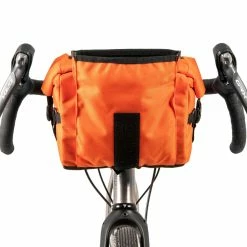 Sacoche De Cintre Restrap Bar Pack 10L -vélo Soldes Bar Pack Restrap orange sacoche de cintre baroudeur cycles 2