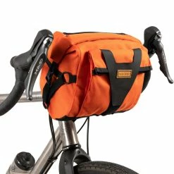 Sacoche De Cintre Restrap Bar Pack 10L -vélo Soldes Bar Pack Restrap orange sacoche de cintre baroudeur cycles 3