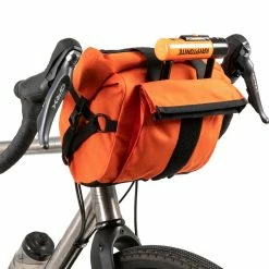 Sacoche De Cintre Restrap Bar Pack 10L -vélo Soldes Bar Pack Restrap orange sacoche de cintre baroudeur cycles 4