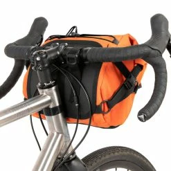 Sacoche De Cintre Restrap Bar Pack 10L -vélo Soldes Bar Pack Restrap orange sacoche de cintre baroudeur cycles 7