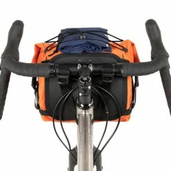Sacoche De Cintre Restrap Bar Pack 10L -vélo Soldes Bar Pack Restrap orange sacoche de cintre baroudeur cycles 9