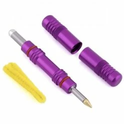 Kit De Réparation Tubeless Dynaplug Racer Pro -vélo Soldes Dynaplug RACER PRO Tubeless repair tool crevaison reparation baroudeur cycles revendeur lyon 3 purple