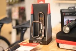 Porte Bidon Silca Sicuro Titane Anodisé Bourbon