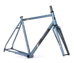 Kit Cadre Bombtrack Hook EXT Matt Metallic Grey Blue 2022 -vélo Soldes Kit cadre Bombtrack Hook EXT 27 5 2022 Gravel Monstercross Baroudeur Cycles Lyon 3