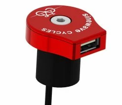 Sinewave Cycles Chargeur USB Sinewave Cycle Reactor -vélo Soldes Sinewave reactor chargeur usb velo aventure gravel baroudeur cycles lyon rouge 2