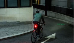Beryl Éclairage Vélo Avec Laser De Signalisation - 300 Lum -vélo Soldes capture zoom