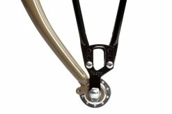 Porte-bagages Avant Pelago Commuter Front Rack Inox -vélo Soldes commuter rack axle mount velo lyon france baroudeur cycles acheter en ligne