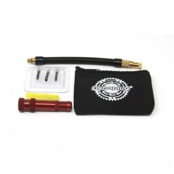 Kit De Réparation Tubeless Dynaplug Air VTT -vélo Soldes dynaplug air mtb tubeless repair and inflation kit baroudeur cycles revendeur lyon rouge