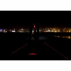 vélo Soldes -vélo Soldes eclairage arriere avec laser 5