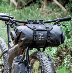 Sacoche De Cintre Geosmina Harness Roll Bag -vélo Soldes geosmina harness roll bag sacoche de cintre randonnee gravel vtt bikepacking baroudeur cycles lyon 5