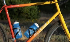 Kit Cadre Ritchey Outback - Sunset Fade -vélo Soldes kit cadre gravel acier ritchey outback jaune orange sunset fade baroudeur cycles lyon 9