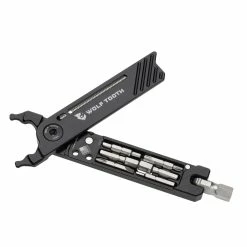 Wolf-tooth Multitool Wolf Tooth 8-Bit Pack Pliers Ultra-light -vélo Soldes noir