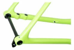 OPEN Cycle Kit Cadre Carbone Open Up -vélo Soldes open up kit cadre carbone frameset vert gravel route vtt bikepacking randonnee baroudeur cycles lyon rear 2
