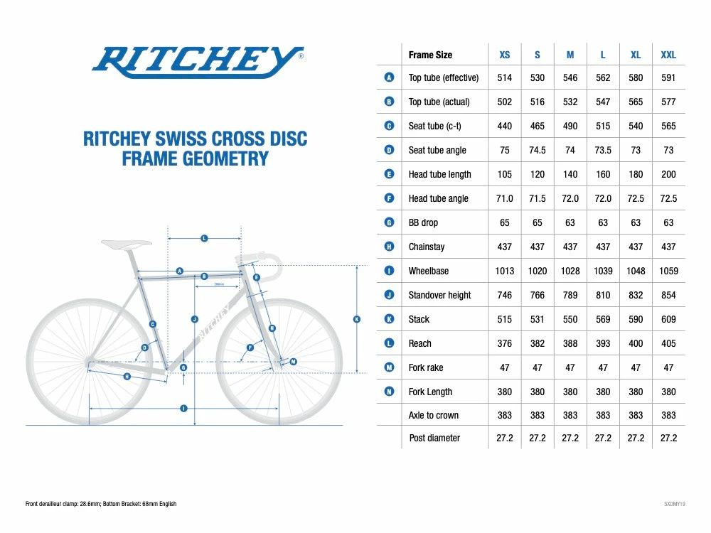 Kit Cadre Ritchey Swiss Cross - Blanc / Logo Rouge 8 Kit Cadre Ritchey Swiss Cross - Blanc / Logo Rouge – Image 6