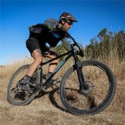 Kit Cadre VTT Acier Ritchey Ultra Noir/Bleu -vélo Soldes ritchey ulra kit cadre acier vtt mtb semi rigide distance baroudeur cycles lyon noir bleu 7