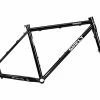 Kit Cadre Acier Surly Straggler -vélo Soldes surly straggler black kit cadre gravel acier randonee bikepacking randonnee commuter baroudeur cycles lyon revendeur