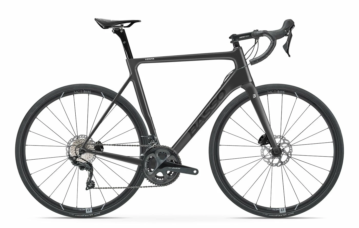 Vélo De Route Basso Venta Disc Ultegra 8020 Anthracite 3 Vélo De Route Basso Venta Disc Ultegra 8020 Anthracite