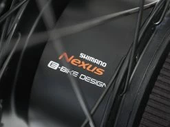 Vélo Cargo Omnium E-Cargo V3 WIFI à Courroie -vélo Soldes velo e cargo electrique v3 wifi omnium courroie beltdrive carbon gates di2 urbain baroudeur cycles revendeur france international 12