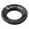 Wolf-tooth Écrou Wolftooth Pour Verrouillage De Disque Centerlock - Black -vélo Soldes wolftotth ecrou verouillage disque centerlock gravel route vtt baroudeur cycles lyon france revendeur black
